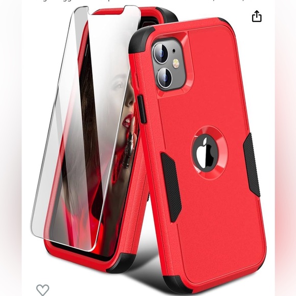 FireNova IPhone 11 Red case drop proof 6.1 awesome heavy duty protective case - Picture 6 of 11